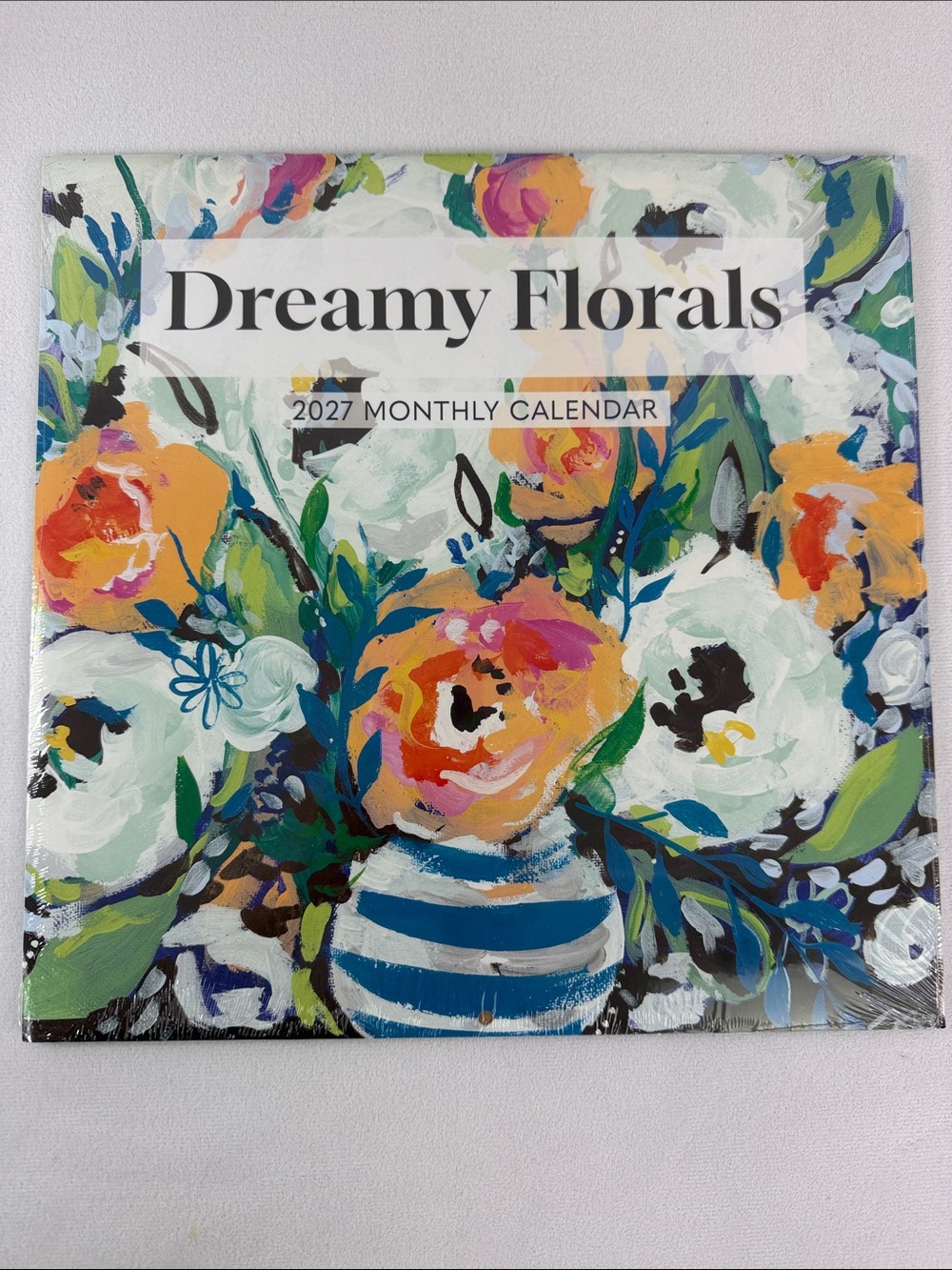 Dreamy Florals 2027 Monthly Calendar